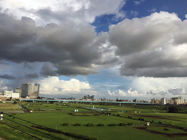 バー・リバーサイドから見える川景色