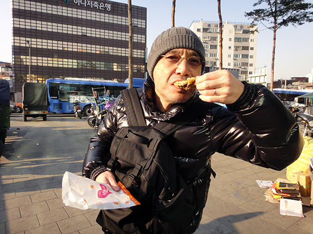 「たい焼き」ならぬ「ふな焼き」