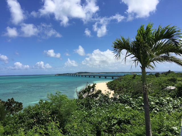 池間から見た宮古島