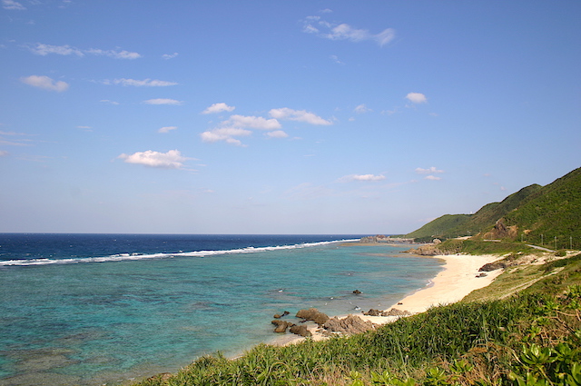 沖縄の海と空