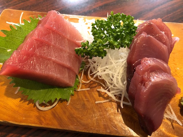 カツオと鮪