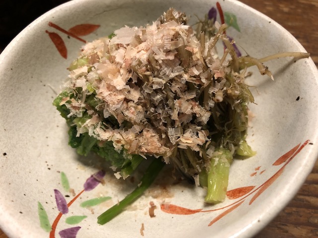せりのおひたし