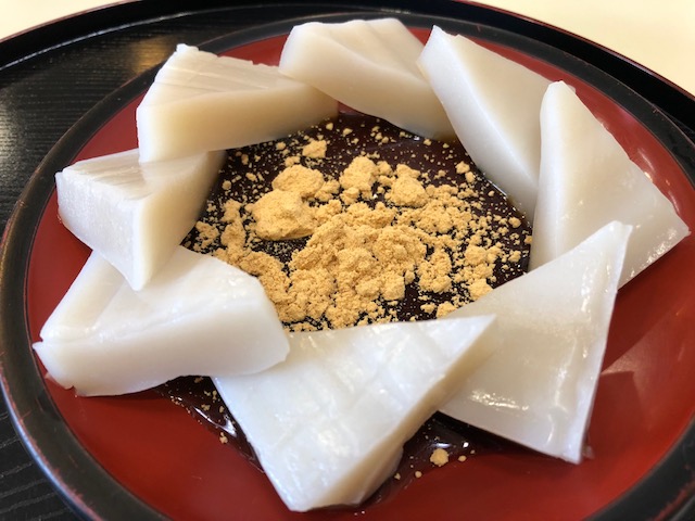 川崎大師・住吉屋本店のくず餅