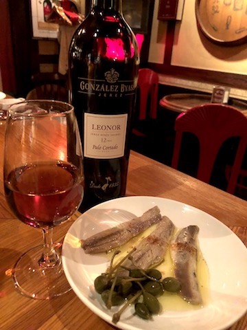 シェリーとタパス