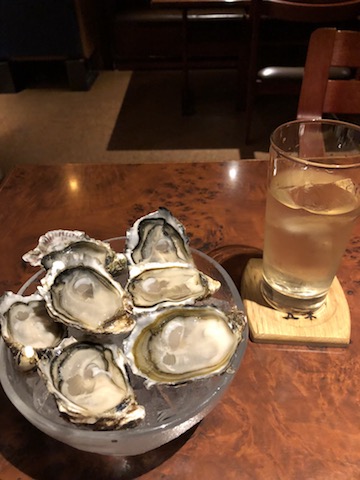 厚岸牡蠣(かきえもん)と厚岸ウイスキー