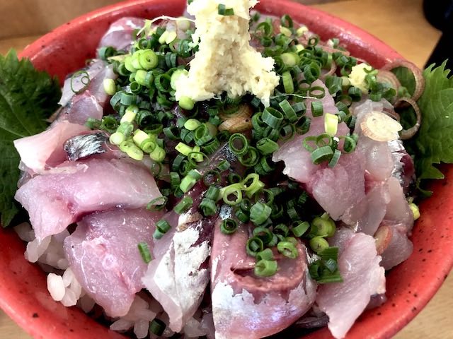 アジ丼