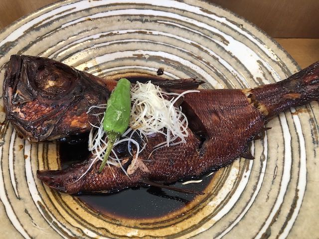 キンメ煮つけ